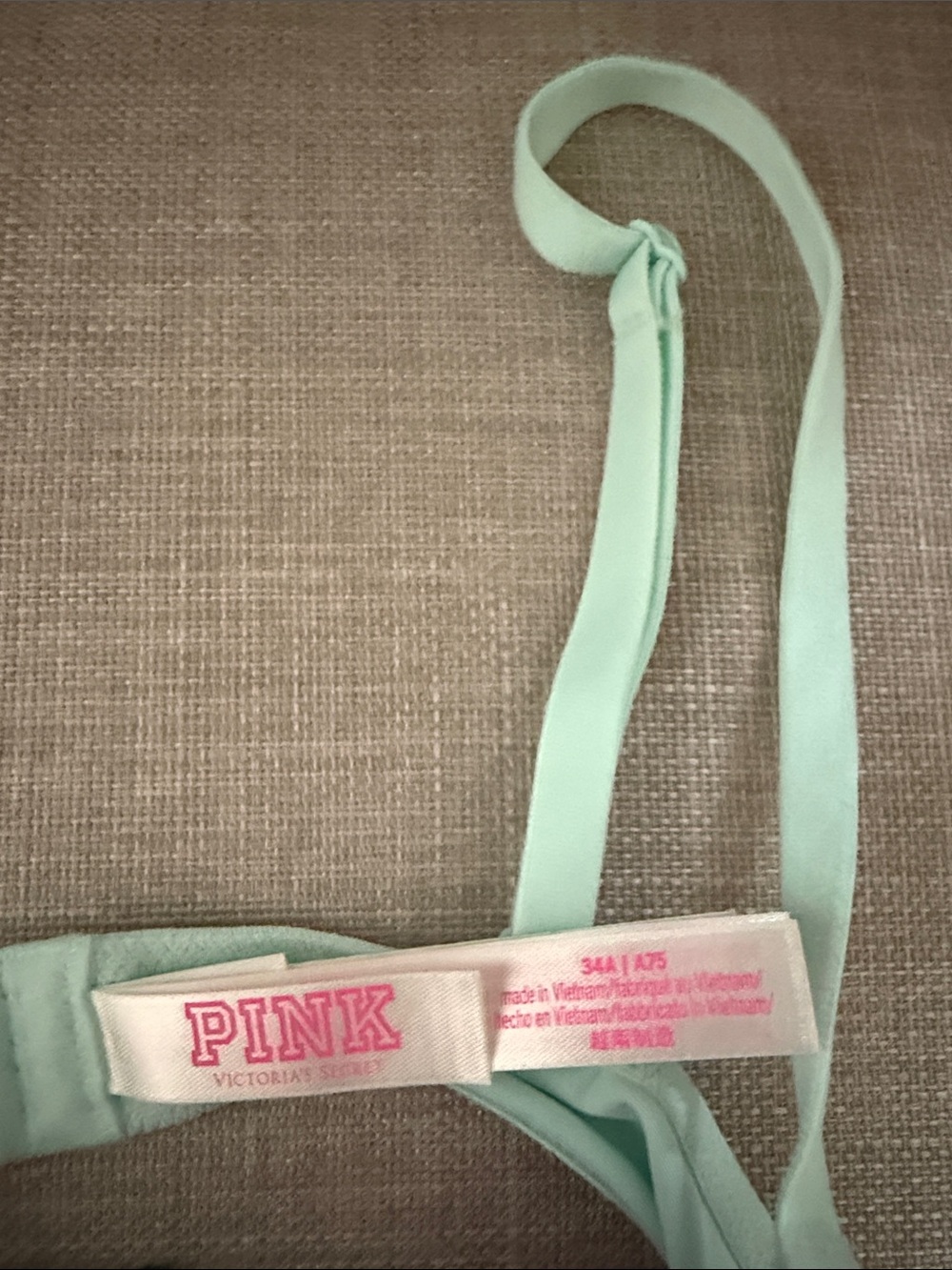 A75 Pink T-Shirt Bra 34A - Picture 2 of 3